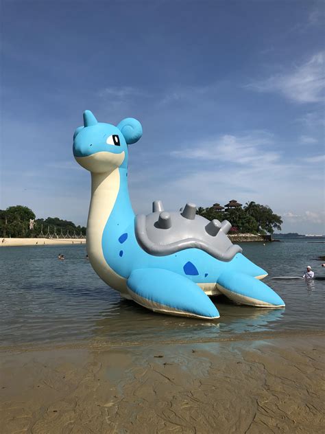 Pokemon Lapras Floatie perfect for the summer pool parties. . Lapras floatie
